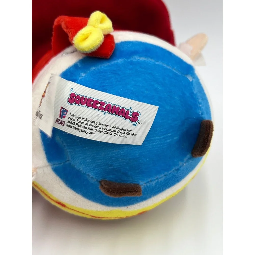 Disney Pixar Toy Story 4 Jessie Squeezamals Slow Rise‎ Plush Squishy Toy Red Hat